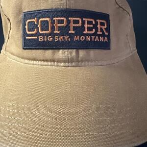 Carhartt Hat Adult Brown Adjustable Strap Copper Big Sky,  Montana Cap NWT Ski